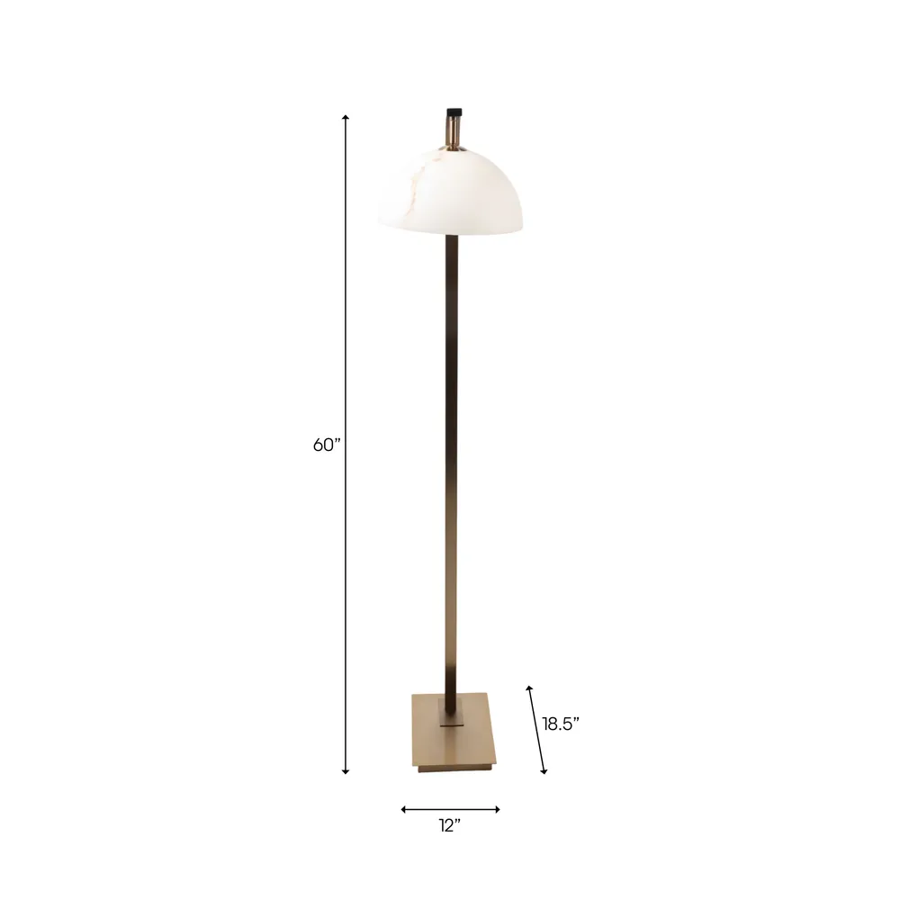 MILTONROSE GOLD LAMP 60 (IN)