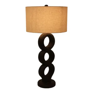 ISLEOAK BLACK LAMP 34 (IN) 3