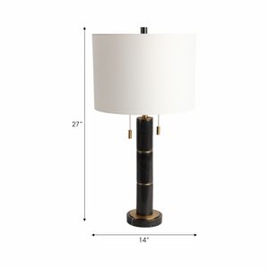 GRANLEYPORT BLACK LAMP 27 (IN) 7