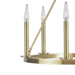 Martin 24'' Wide 6-Light Chandelier - Bronze 5