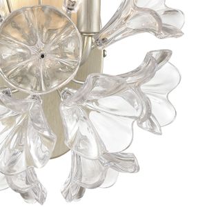 Celene 17'' High 2-Light Sconce - Aged Silver 3