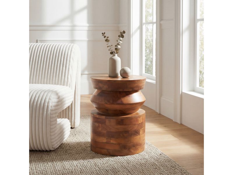 Kollam Side Table Walnut 2