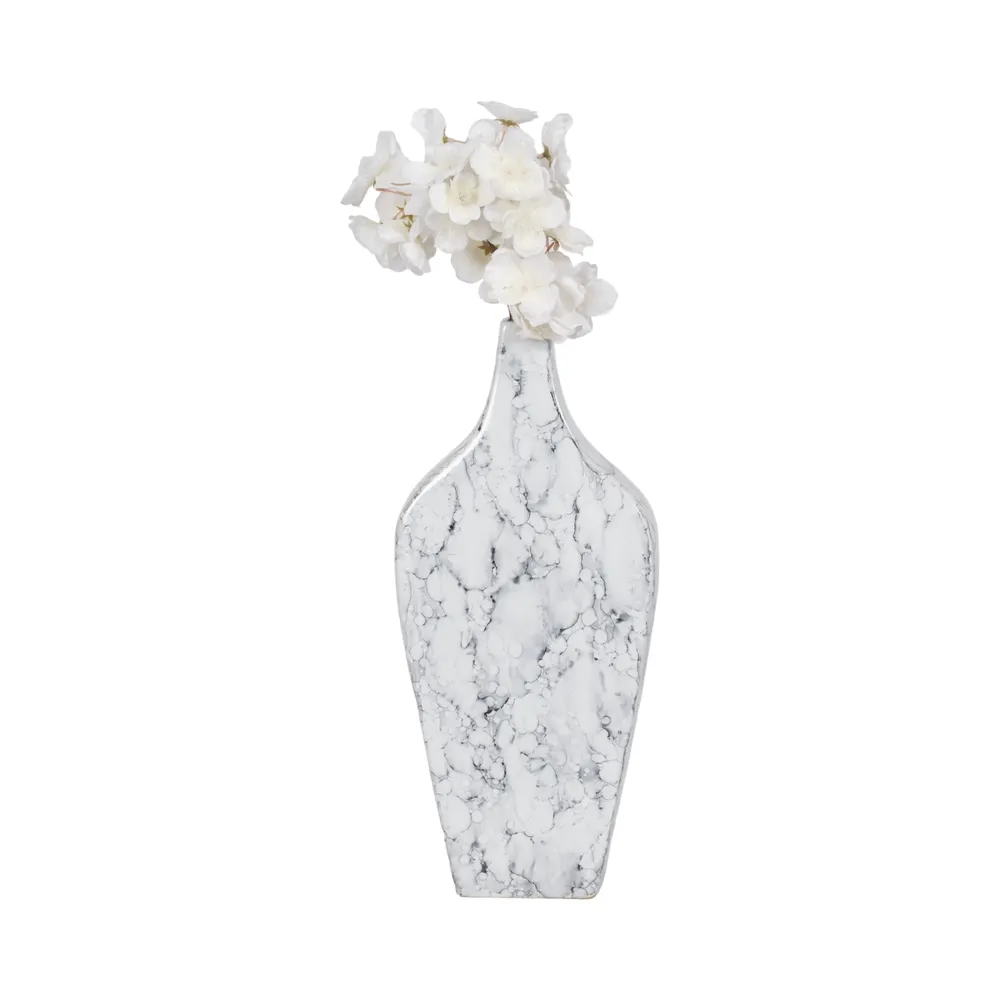 WOODSONWELL WHITE VASE 15 (IN)