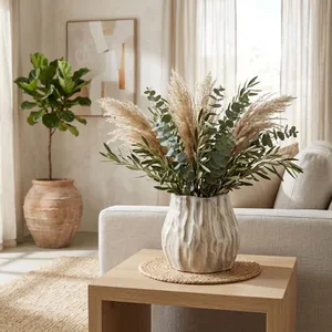CROSBYLEY CREAM VASE 8 (IN) 2