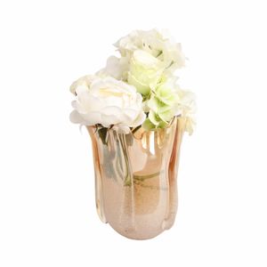 DAXTONROSE TAN GLASS VASE 10 (IN) 3