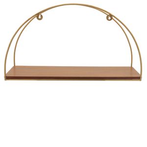 ENOCHBURN SET OF 3 BROWN WALL SHELF 12 (IN) 4