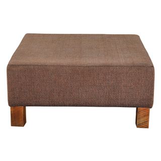 Upholstered Coffee Table - Barnwood Leg - Customer Fabric