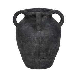 SKYELAKE BLACK VASE 12 (IN) 4