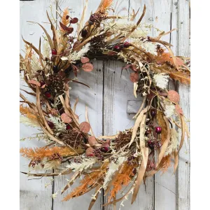 Autumn Flower 24in Wreath 1