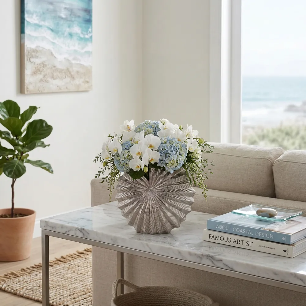 DALEVIEW SILVER VASE 10 (IN)