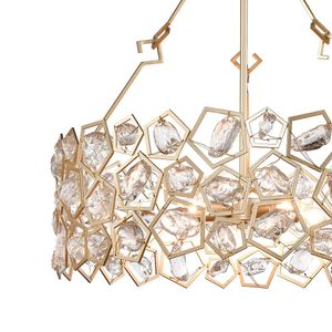 Levana 24'' Wide 5-Light Chandelier - Gold 3