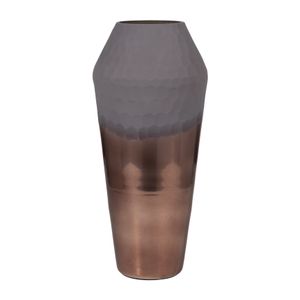 DAYTONSHAW BRONZE GLASS VASE 17 (IN) 1