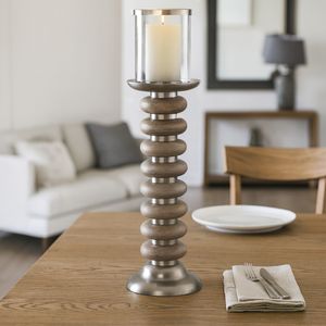 CULLENLAND TAN CANDLE HOLDER 20 (IN) 2
