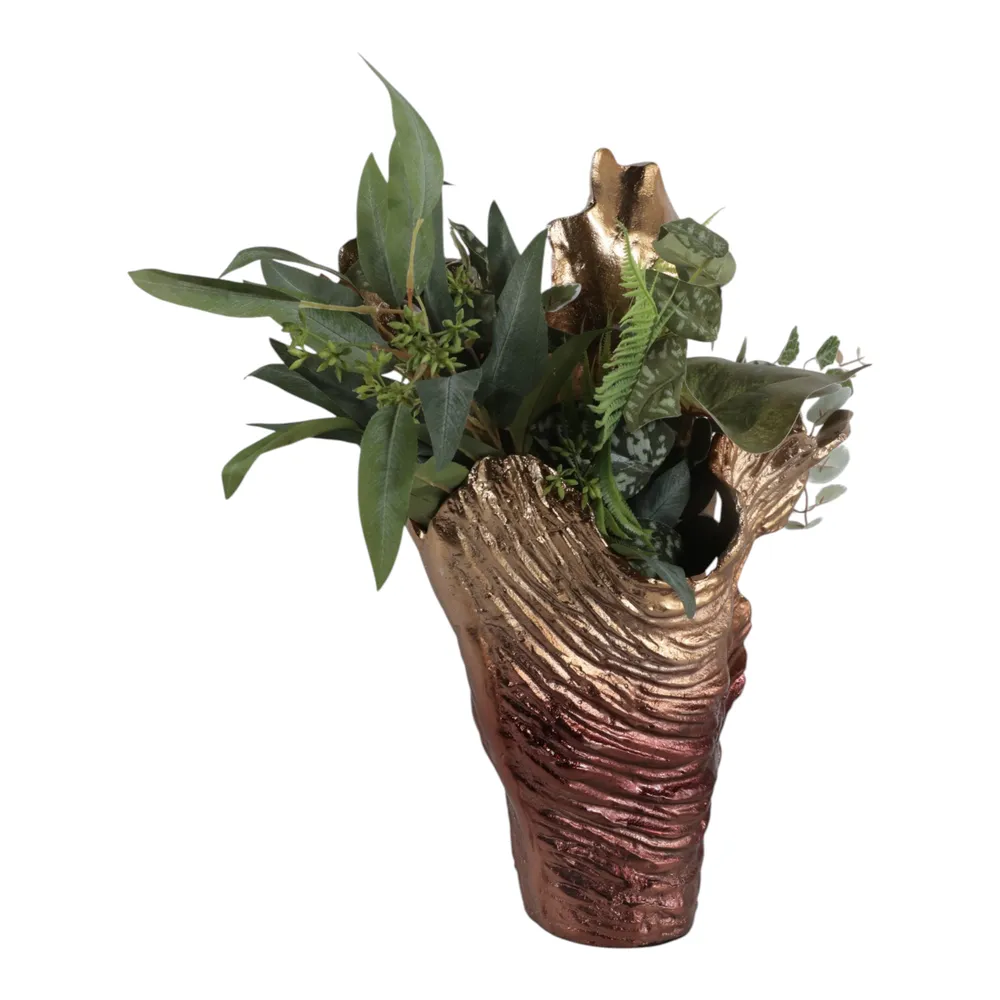 DANFORTHTON BRONZE VASE 19 (IN)