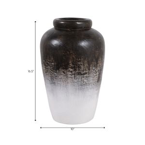 WILSONMOOR WHITE VASE 17 (IN) 8