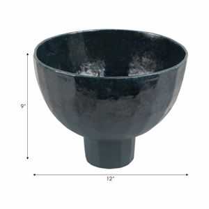 LUCASLAKE BLUE VASE 9 (IN) 9