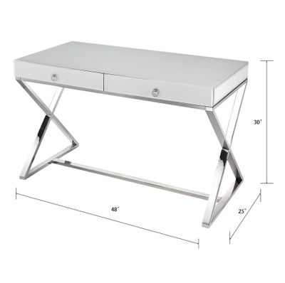 Super White Desk