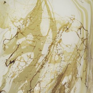 RAESTONE IVORY GLASS VASE 13 (IN) 6