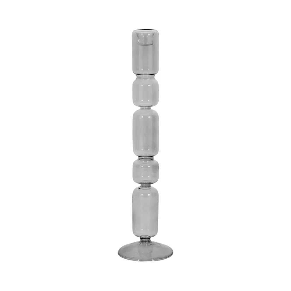 HENDONVALE BLACK CANDLE HOLDER 14 (IN)