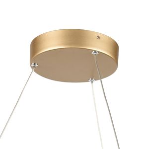Minimalist 23.25'' Wide Integrated LED Chandelier - Soft Gold 5