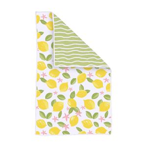 Limone Blossoms Eco Kitchen Tea Towel 4