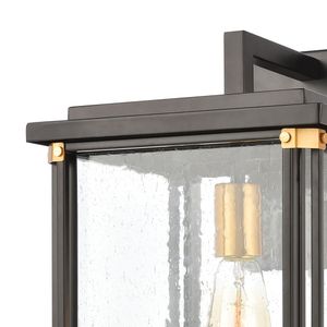 Vincentown 18'' High 1-Light Outdoor Sconce - Matte Black 3