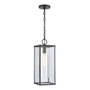 Augusta 7'' Wide 1-Light Outdoor Pendant - Matte Black 3
