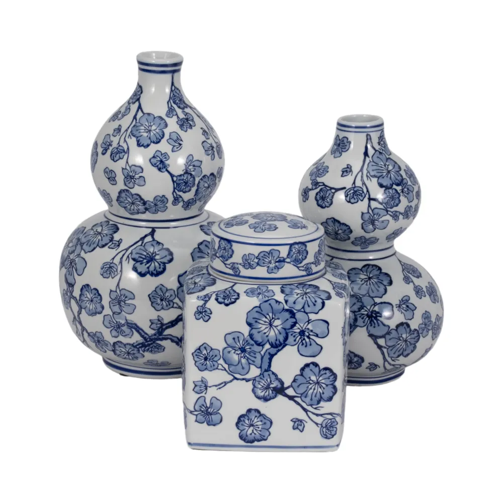 HERMONWICK WHITE CHINOISERIE 9 (IN)