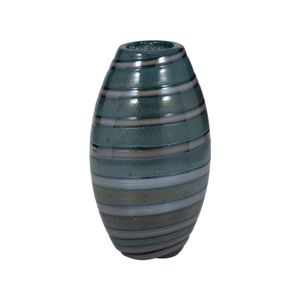 DENVERRIDGE BLUE GLASS VASE 10 (IN) 1