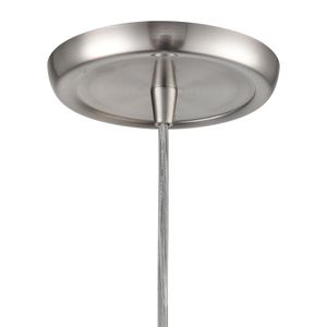Capri 5'' Wide 1-Light Mini Pendant - Satin Nickel 7