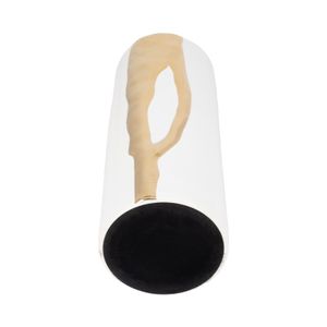 JUNEROSE WHITE VASE 20 (IN) 8