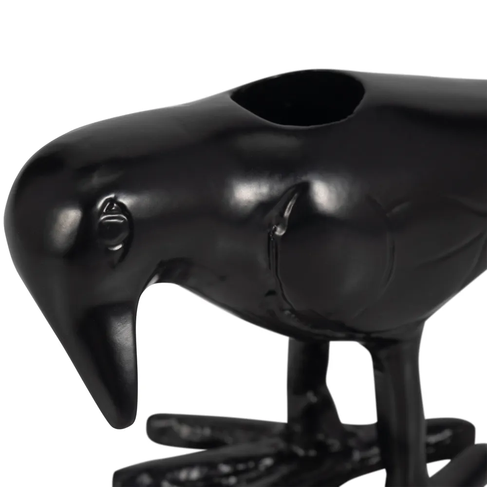 BAXTERCLIFF BLACK CANDLE HOLDER 4 (IN)
