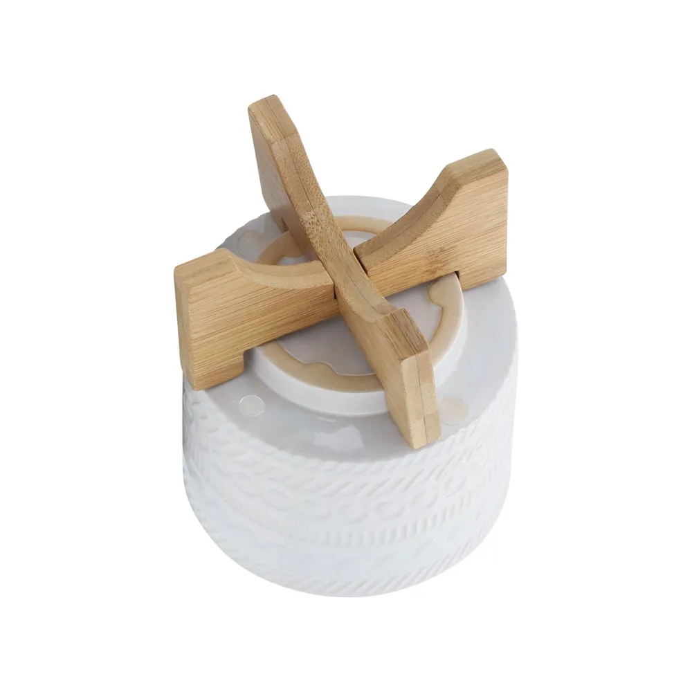 DORSETPORT WHITE PLANTER 8 (IN)