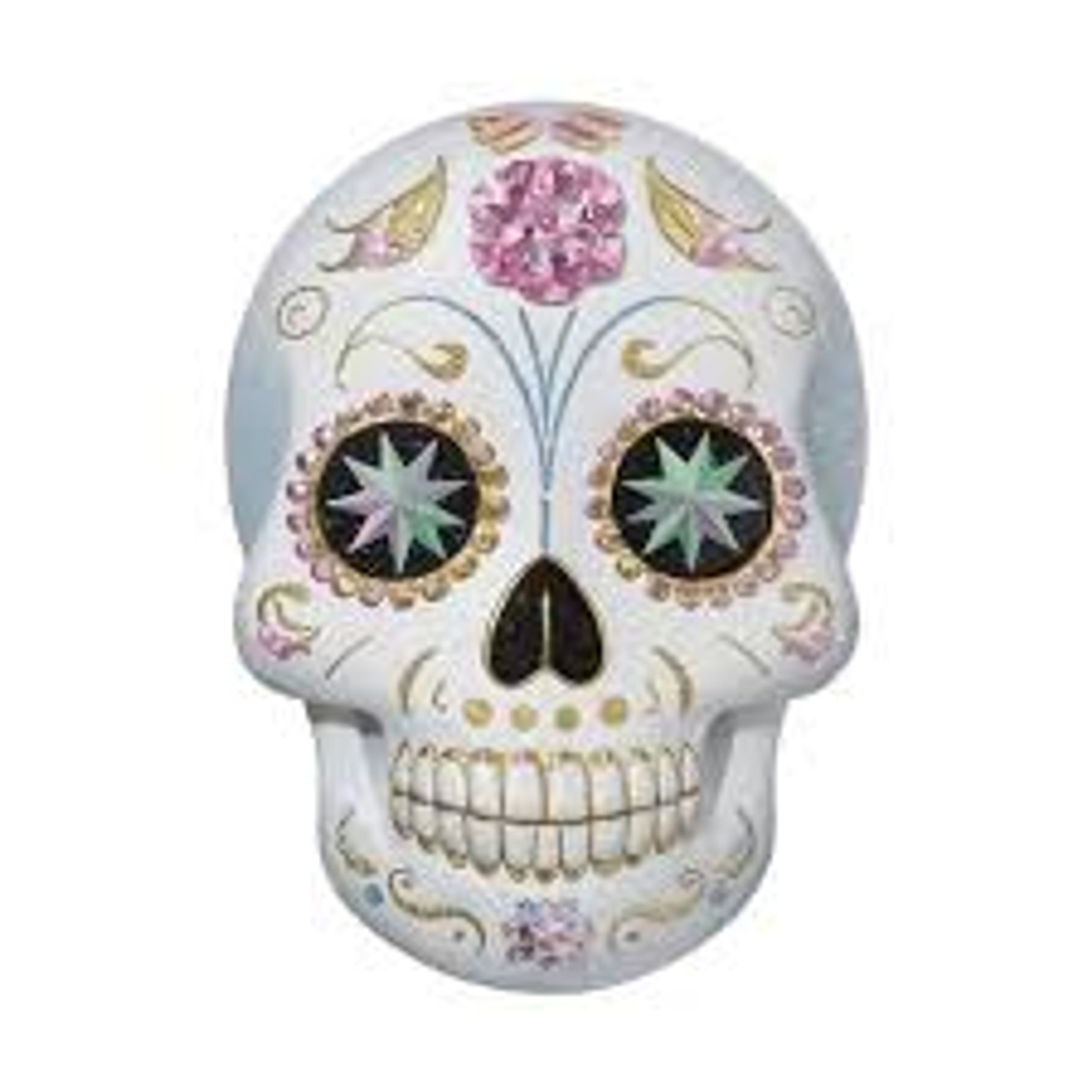 GLITTER MAGNET - SUGAR SKULL