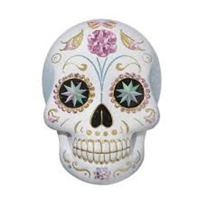 GLITTER MAGNET - SUGAR SKULL