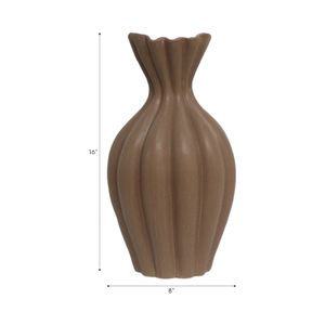 ERWINGROVE BROWN VASE 16 (IN) 9