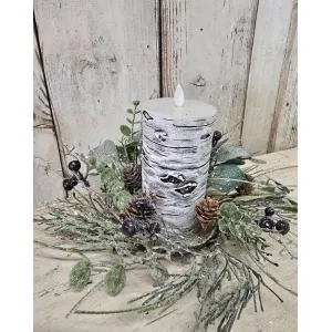 Midnight Pine 4.5in Candle Ring 1
