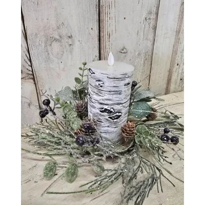 Midnight Pine 4.5in Candle Ring