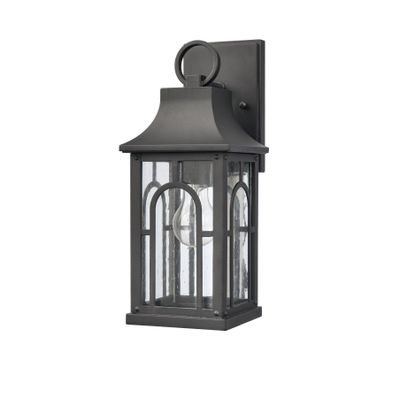 Triumph 14.5″ High 1-Light Outdoor Sconce - Textured Black