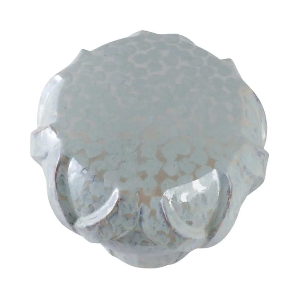 JASPERRUN IVORY GARDEN STOOL 18 (IN)