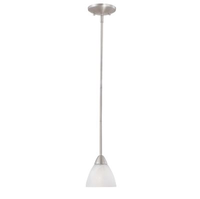 Tia 5.25″ Wide 1-Light Mini Pendant - Matte Nickel