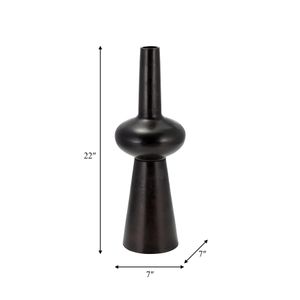 LUCASMILL BRONZE VASE 22 (IN) 8