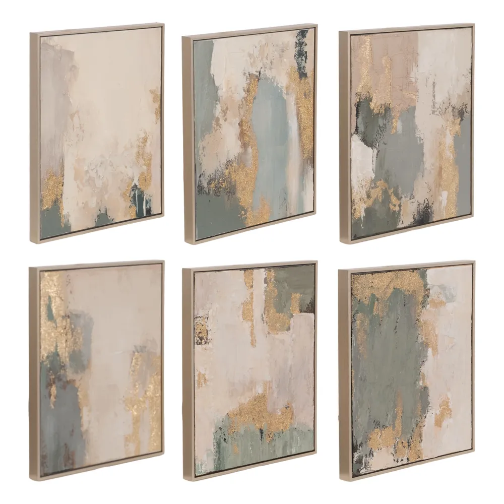 BRADENHAVEN SET OF 6 TAN ART 20 (IN)