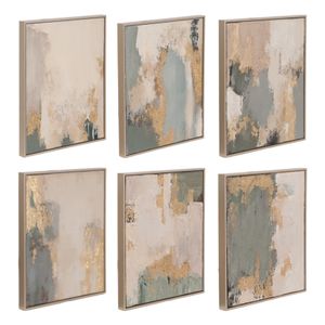 BRADENHAVEN SET OF 6 TAN ART 20 (IN) 3