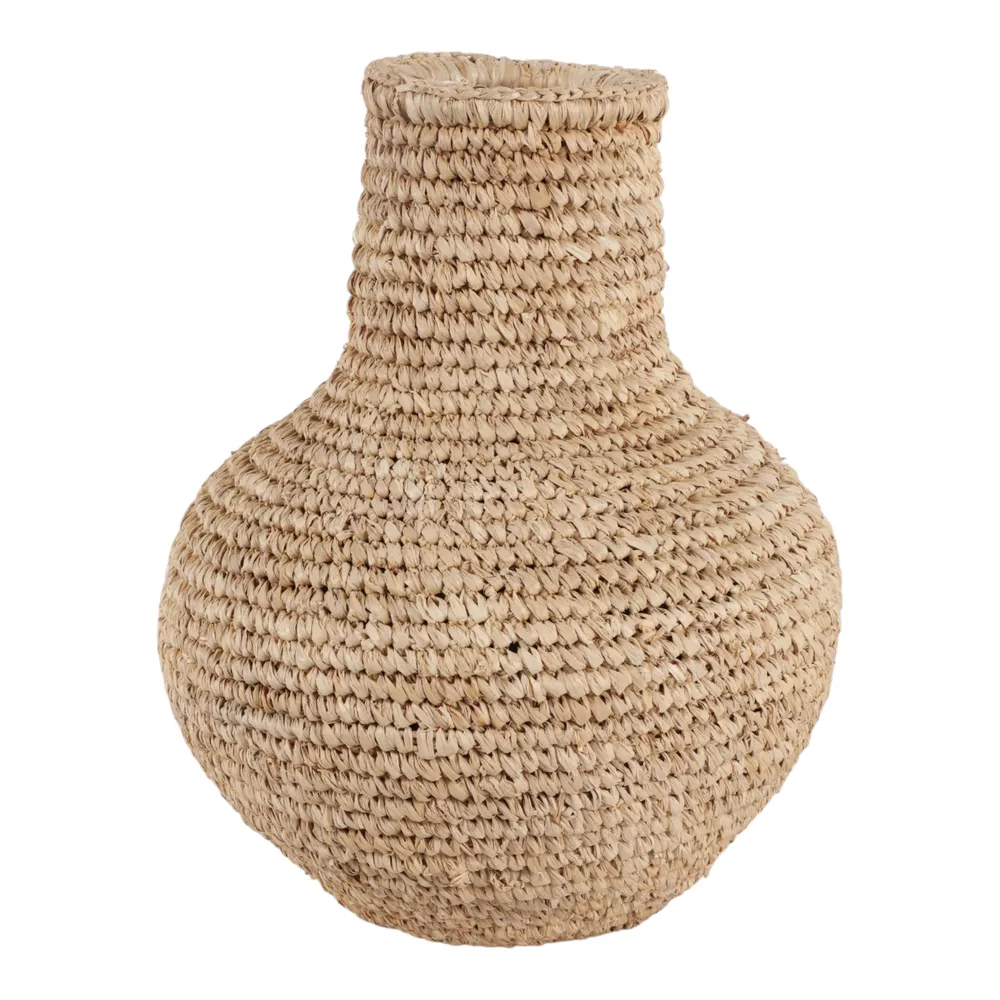 SLATERWOOD TAN VASE 16 (IN)