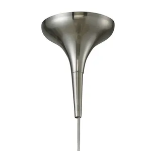 Lindsey 6'' Wide 1-Light Mini Pendant - Satin Nickel 3