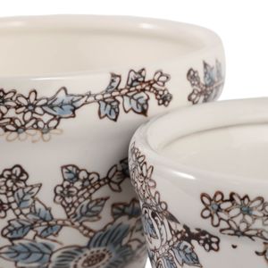 BONDVIEW SET OF 2 BLUE PLANTER 5 (IN) 7