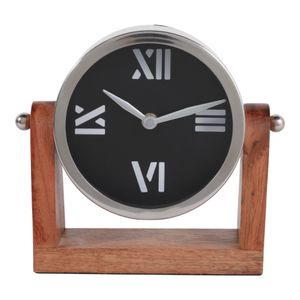 CELIAROSE BLACK CLOCK 7 (IN) 1