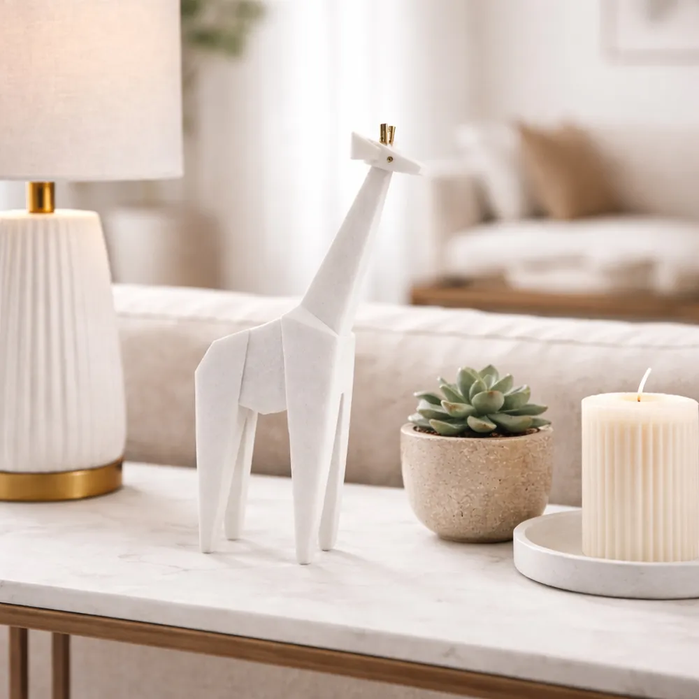 TESSHAM WHITE DECOR 16 (IN)