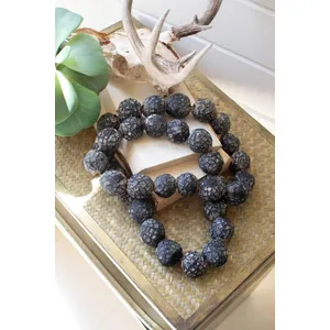 Black Clay Tabletop Beads 2